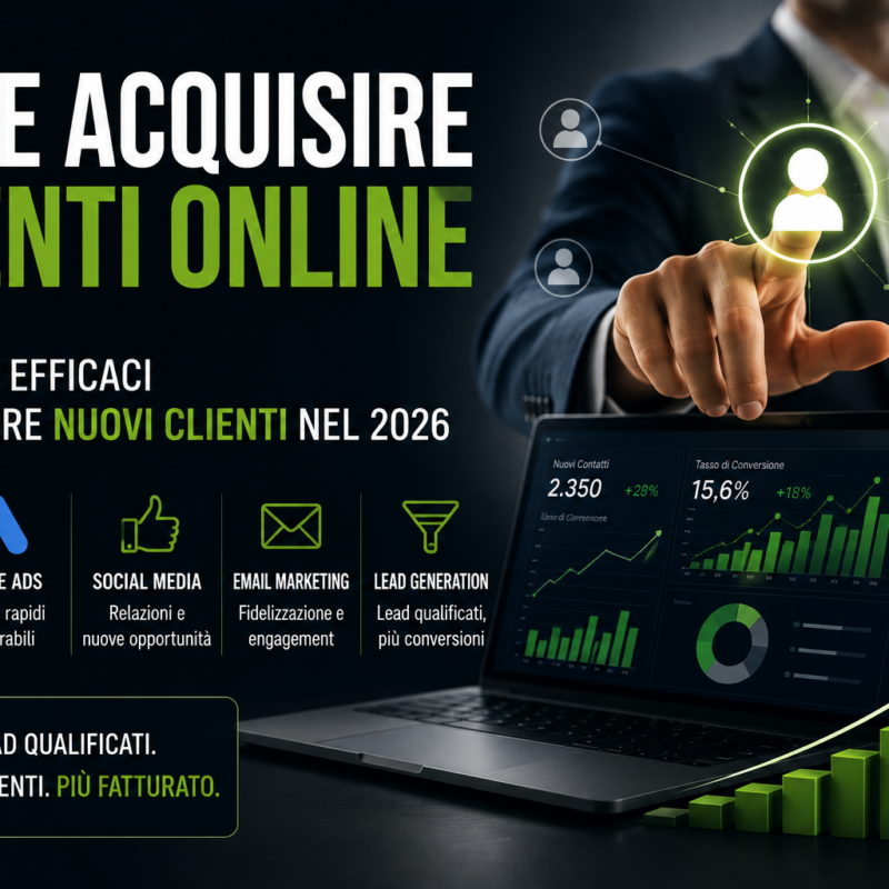 acquisizione clienti online