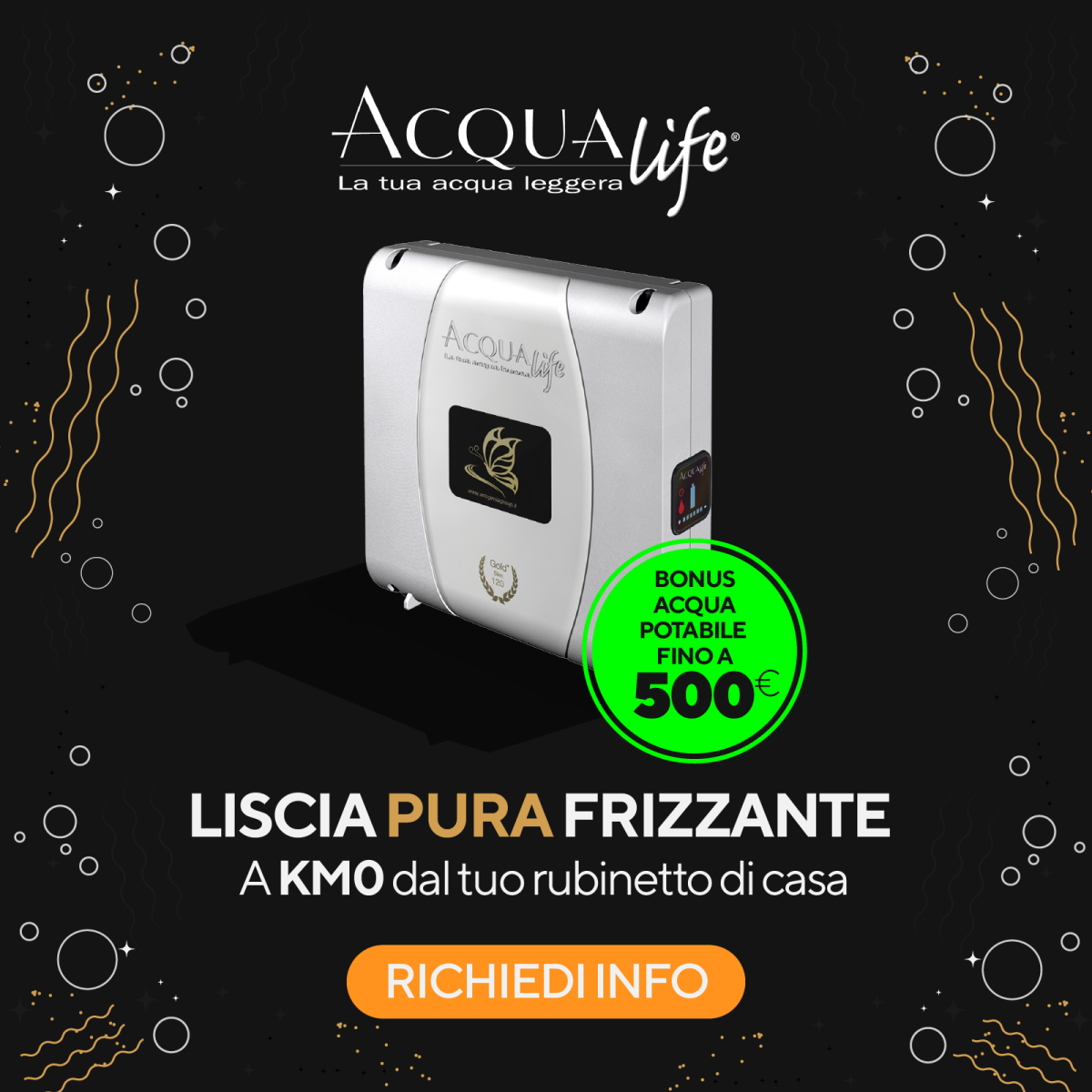 lead purificatori d'acqua