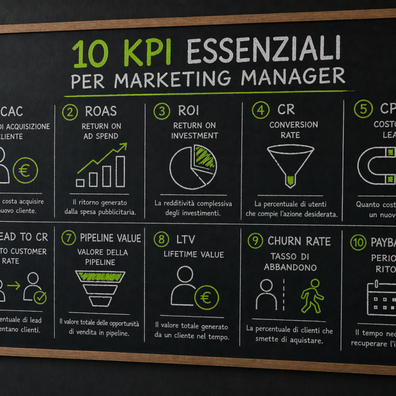 9 KPI essenziali per marketing manager