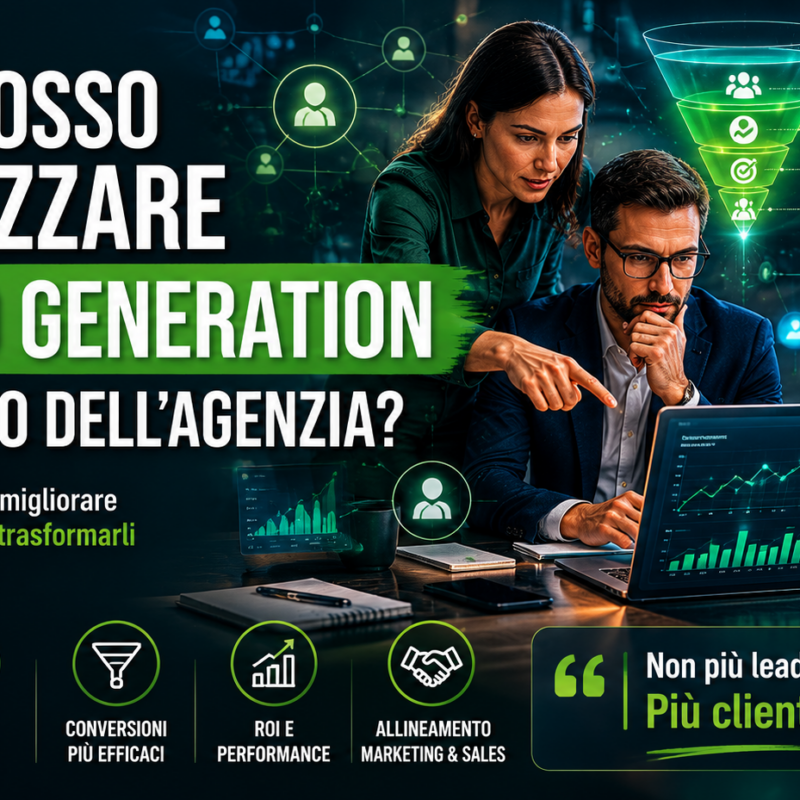 come posso ottimizzare la lead generation con l'agenzia