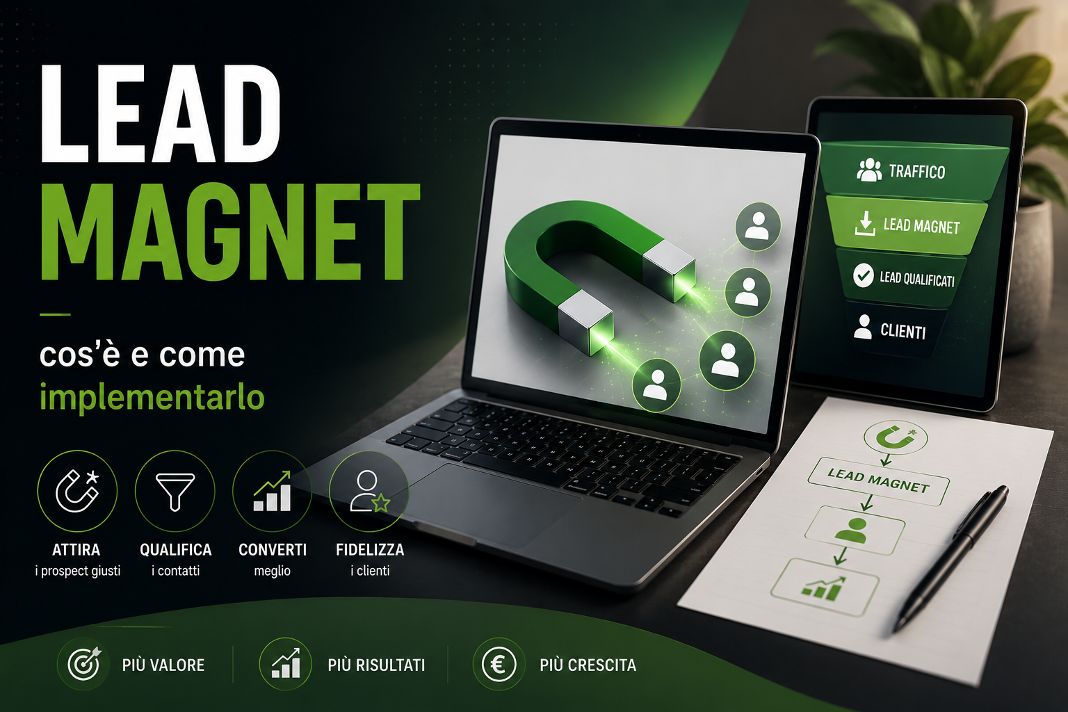 Lead magnet: cos’è e come implementarlo