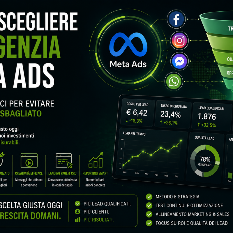 come scegliere un'agenzia meta ads