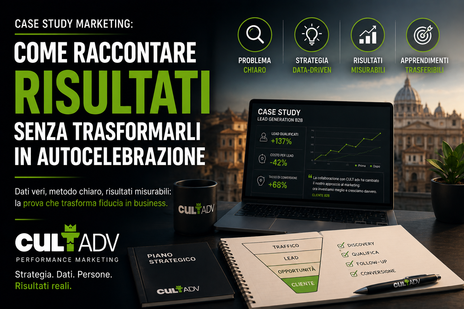 Case study marketing: come raccontare risultati senza trasformarli in autocelebrazione