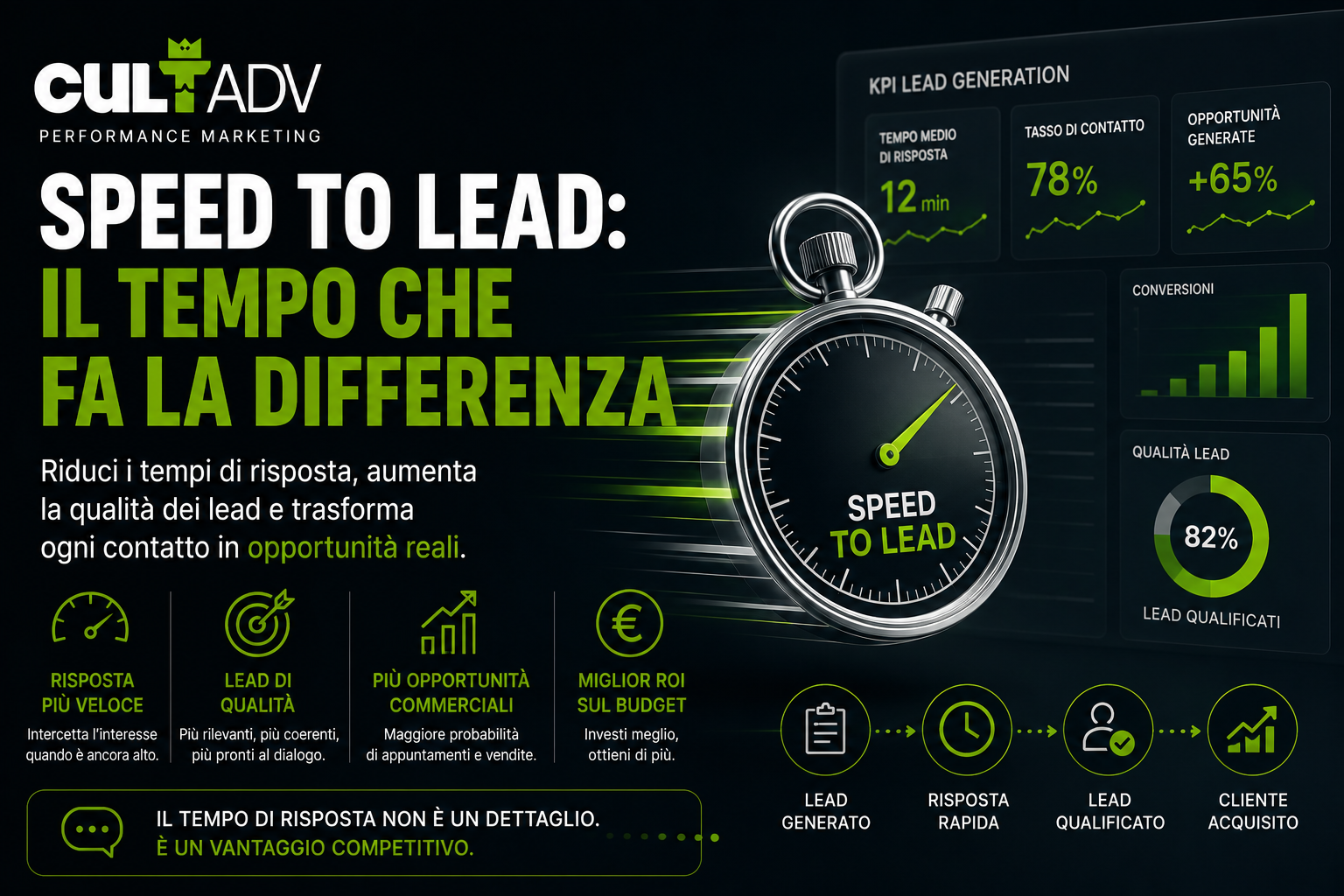 Speed to lead: perché il tempo di risposta cambia il valore reale delle campagne