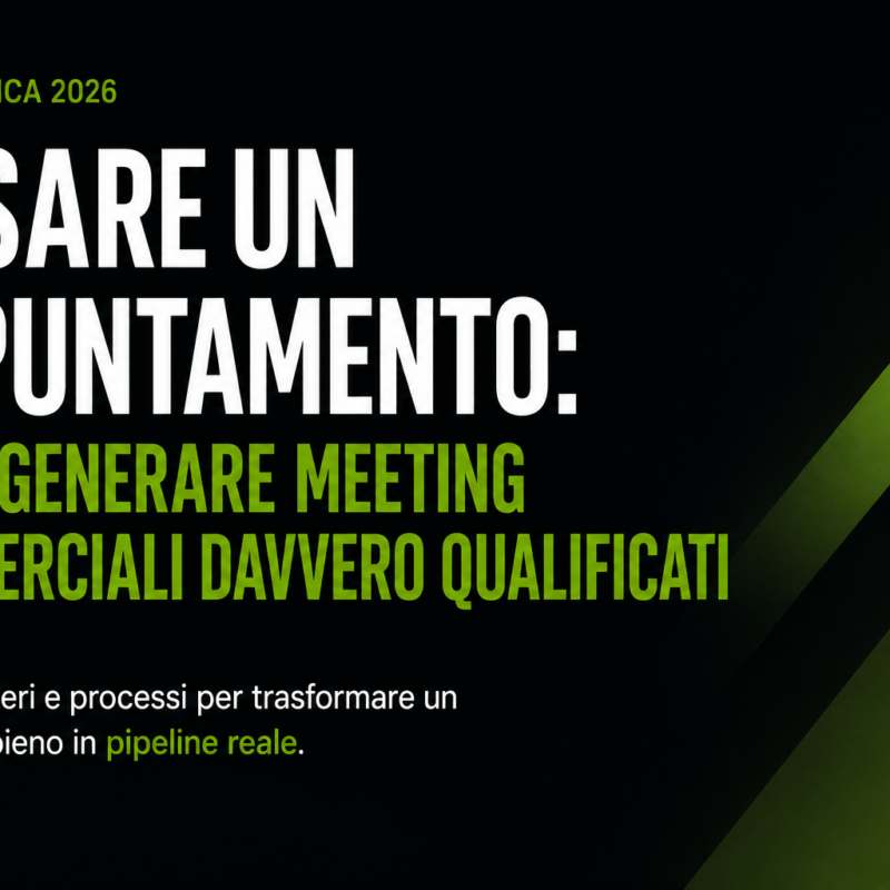 Fissare un appuntamento commerciale cover
