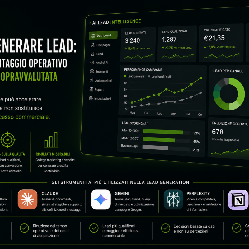 ai per generare lead cover
