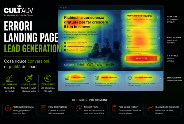 errori landing page