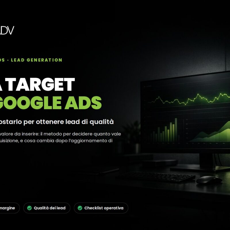 CPA target su Google Ads: come impostare il costo per acquisizione per ottenere lead di qualità