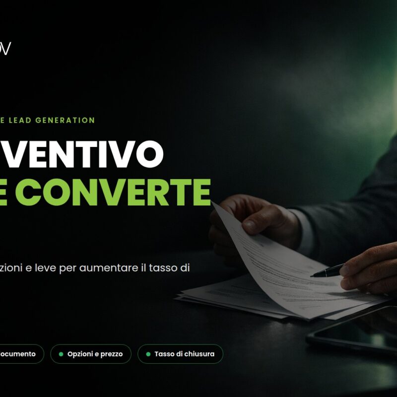 preventivo che converte
