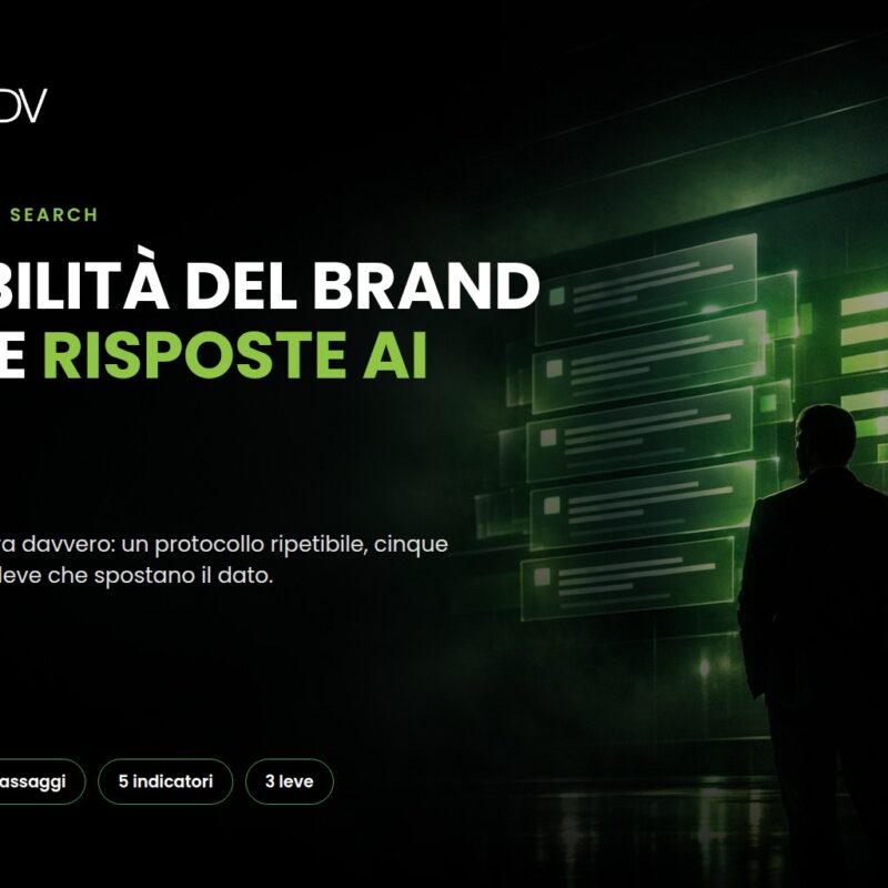 visibilità del brand nelle risposte AI