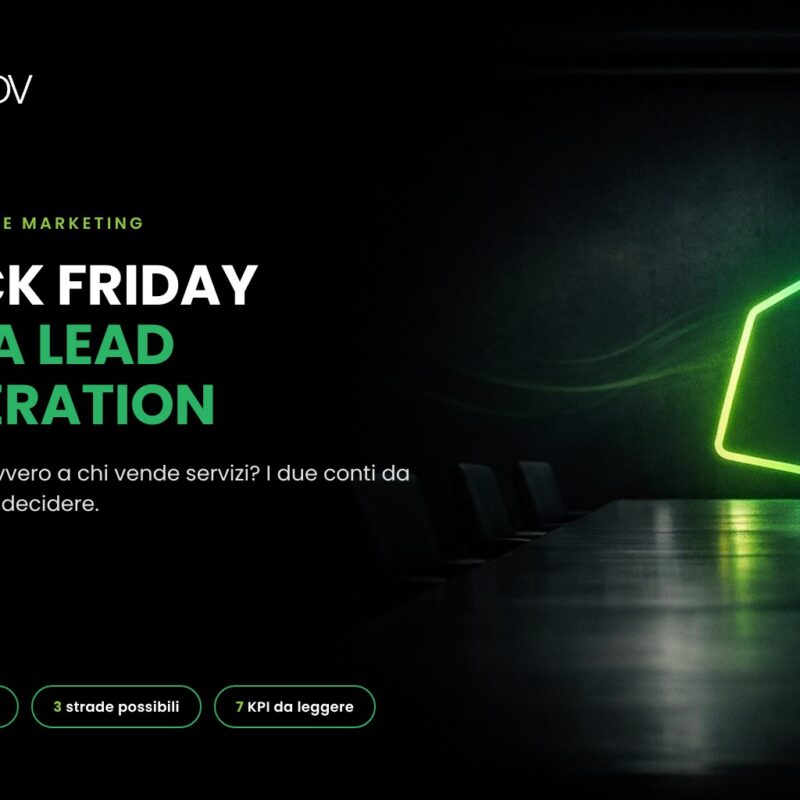 black friday lead generation