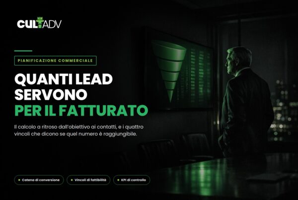 quanti lead servono per il fatturato