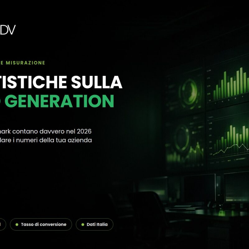statistiche lead generation